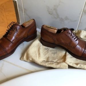 Santoni Men's Dress Shoe, Handmade. Size 10D